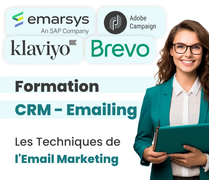 Formation CRM / Emailing par notre agence marketing à Lille